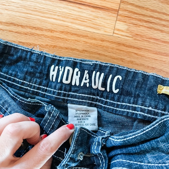 Hydraulic womens skinny distressed jeans - Picture 3 of 7